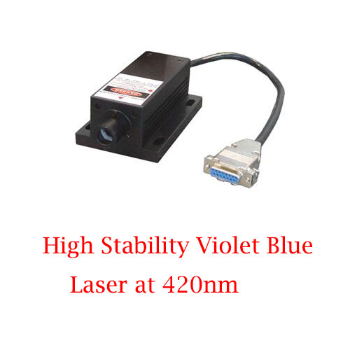 Ultra Compact Easy Operating 420nm High Stability Violet Blue Laser 1~120mW